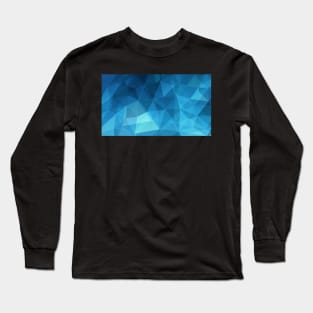 Blue Crystal Long Sleeve T-Shirt